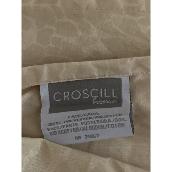 Croscill Home Green Decorative Throw Pillow Shams With Pleated Ruffle Ed… - Picture 5 of 11